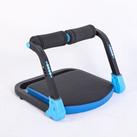 Mini Roue Abdominale Pliable Multifonction Portable pour Exercices à Domicile – Aide à l'Entraînement des Sit-ups et Crunch