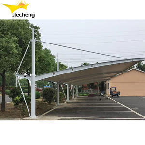 Cochera Metálica de Diseño Moderno al Mejor Precio, Estructura de Acero con Tela Recubierta de PVC, Tipo Cantilever - Product Image 6