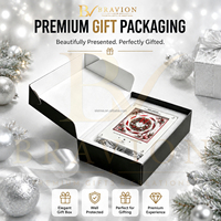 BRAVION Custom CLASSIC RED Christmas NFC Vinyl Record Player Fridge Magnet Light up Music Box Magnetic Fridge with Music