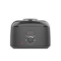 Chauffe-cire triangulaire 500 ml pour épilation, base stable à trois points, empreinte compacte pour comptoir de salon, usage professionnel à domicile, corps