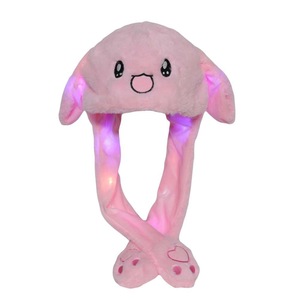 Gorro <span class=keywords><strong>de</strong></span> Conejito Rosa <span class=keywords><strong>con</strong></span> <span class=keywords><strong>Orejas</strong></span> Móviles, <span class=keywords><strong>Pikachu</strong></span> Saltarín, Gorro <span class=keywords><strong>de</strong></span> Peluche Divertido, Juguete <span class=keywords><strong>de</strong></span> Dibujos Animados Kawaii para Niñas, Regalo para Niños y Adultos - Product Image 1