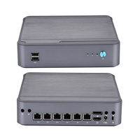 Dispositivo de Firewall Kansung K71200G6, CPU Core I3 I5 I7 de 12.ª y 13.ª Generación, Chipset H610, Barebone NUC, Mini PC de Escritorio para Oficina