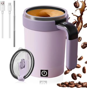 ถ้วยผสมไฟฟ้าแบบพกพา380มล. ถ้วยวัดอุณหภูมิอัจฉริยะแบบแม่เหล็ก - Product Image 1