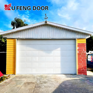 Puerta de Garaje Seccional con Protección para Dedos, Impermeable, Panel Sándwich de Acero, Aislada con Espuma de PU - Product Image 4