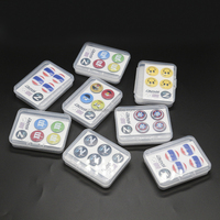 Porte-dossards magnétique rond N52 pour marathon avec logo personnalisé, aimants pour numéros de course, pour le sport