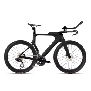Bicicleta TT con Frenos de Disco para Contrarreloj y Triatlón, Bicicleta Completa con Juego de Ruedas de Fibra de Carbono T3, 24 Velocidades, Ligera, <span class=keywords><strong>ETap</strong></span> AXS-12S Completa - Product Image 1