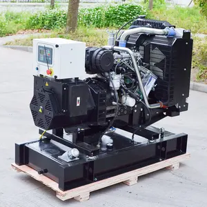 Super Silent 20 Kw 25 Kva Single Phase Genset With 120V/240V UK Perkins Engine 404D-22G Diesel Generator Set 20kw 25kva