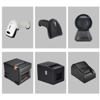 Printer Thermal Mini 58mm Portabel untuk Stiker, Struk, Faktur, Barcode, dan Label