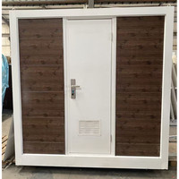 Chine préfabriqué camp camping prêt à l'emploi petit extérieur vip mobile luxe portable unité de salle de bain douche et toilette à prix de vente