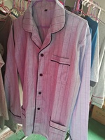 Pantalon de Pyjama en coton imprimé pour femmes, décontracté, taille élastique, avec cordon de serrage, à carreaux,