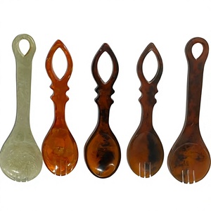 Qualité supérieure, durable, émaillé, pour fêtes, durable, sans danger pour les aliments, design floral, en résine, 2 pièces, compatible congélateur, fait main - Product Image 1