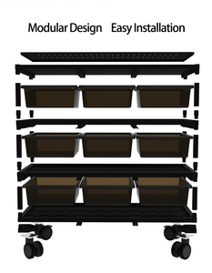 Étagère empilable en aluminium série 45[M] 2.0 pour reptiles, armoire d'élevage commerciale pour serpents et geckos léopards - Product Image 3