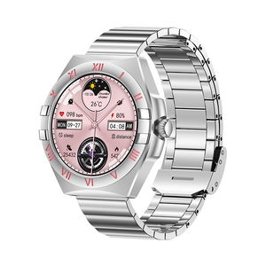 Montre connectée LG80 Mini Classic AMOLED pour femmes, assistant vocal, réveil, ECG, santé, charge sans fil, RDFIT, IP67, 1,27 pouce - Product Image 3