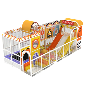 Parque Infantil Interior y Área de Juegos Suaves para Niños, con Zona de Trampolines, para Centros de Entretenimiento Familiar, Suministro Directo de Fábrica - Product Image 1