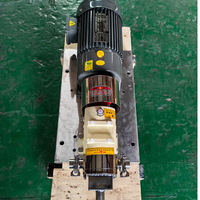 Pompe à lobes de Rotor en acier inoxydable électrique à haute viscosité pompe à engrenages de transfert sanitaire personnalisable pour sirop mélasse miel