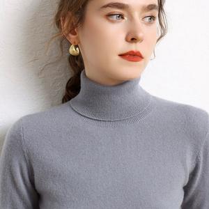 <span class=keywords><strong>Pull</strong></span> en cachemire pour <span class=keywords><strong>femme</strong></span>, col roulé, couleur unie, manches longues, ample, col châle, grande taille, tricoté, automne, <span class=keywords><strong>montagne</strong></span> - Product Image 4
