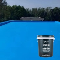 Revêtement Liquide Acrylique Prêt à l'Emploi, Étanche, pour Murs Extérieurs/Intérieurs et Réparation de Fuites de Toiture – Design Moderne, Haute Résistance, Écologique
