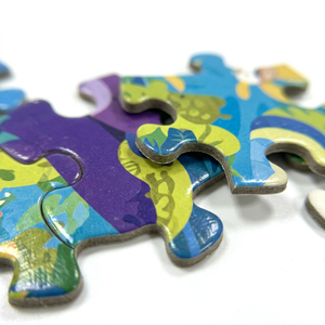 Rompecabezas de Cartón, Piezas Laminadas Duraderas, 80 Piezas, Cartón Grueso, Rompecabezas Educativo para Preescolar, Juegos para Padres e Hijos - Product Image 5