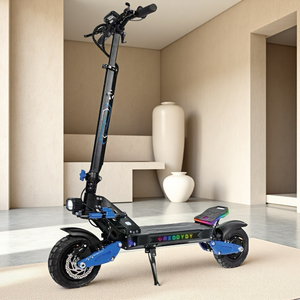 Scooter Obarter T50 60v25.6a con Motor de Doble Tracción de 5000w y 10 Pulgadas para Adultos y Trabajadores de Oficina, Neumático Sin Cámara, T50 Doble Tracción 60v 25.6a Eléctrico - Product Image 2