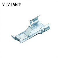 Fixations et supports de suspension pour grille de plafond galvanisée, disponibles en différentes tailles, pour systèmes de grille encastrée