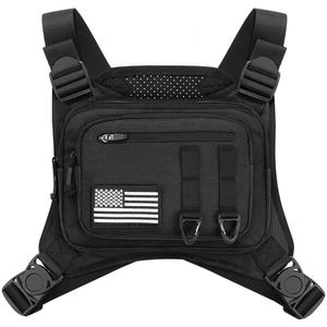 Sac de poitrine tactique pour homme, imperméable, personnalisé avec logo, pour le sport et la course à pied - Product Image 1