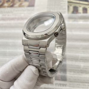 Boîtier de montre en gros 41mm pièces NH35 mouvement automatique acier inoxydable saphir bracelet de montre modifié et boîtier pour Nh35 - Product Image 3