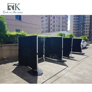 New Arrival Booths Pipe Drape Stand with Light-proof Black Drape <b>Sale</b> - Product Image 2