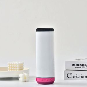 Nuevo Vaso Térmico Inteligente de Acero Inoxidable de Doble Pared de 20 Oz para Sublimación con Altavoz Rojo - Product Image 4