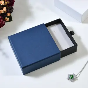 Kundenspezifisch von chinesischen Fabriken Papier für Schmuck Handwerk Pappe Schmuckbox Verpackung Box Papier für Schmuck und Dekoration