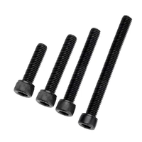 Vis à six pans creux et écrous DIN912 M8 -M14, vis à six pans creux noires
