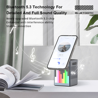 Nouveauté : Chargeur sans fil magnétique multifonction 6 en 1 avec PD pour l'animation, réveil, haut-parleur et support de téléphone