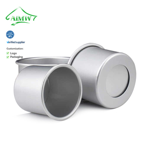 Suministro Directo: Molde Redondo <span class=keywords><strong>de</strong></span> Aluminio para Bizcochos, Bandeja Profunda para Hornear Pasteles, Platos Metálicos para Hornear Pan y Bizcochos con Fondo Desmontable - Product Image 1