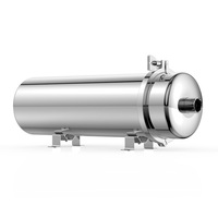 1000-20000 L/H家全体の水処理器具SS304ハウジングPVDF洗える膜ステンレス鋼UF水フィルター