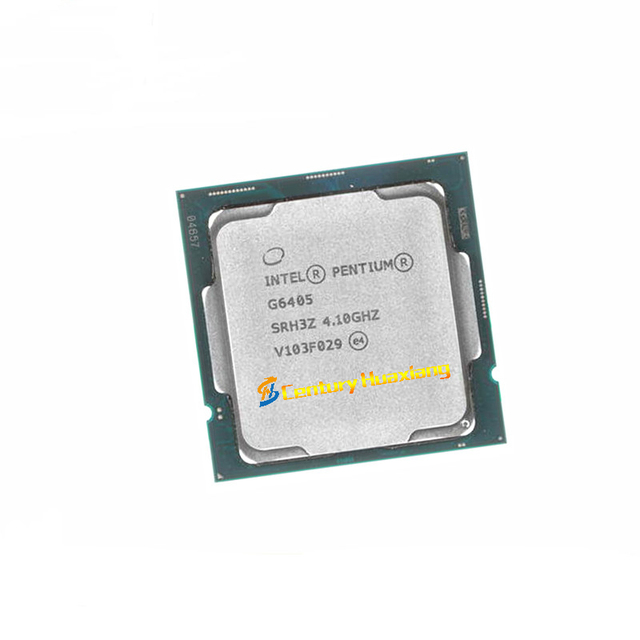 Intel Cpus G6405 Pentium Dual Core4.1GHz 4M New Tray CPU NEW Desktop Pentium CPU LGA 1200 Processor