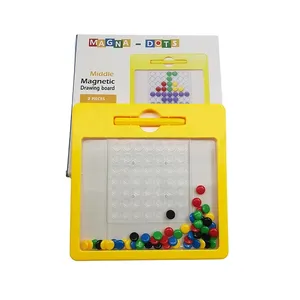 Children Novelty 5 color Chocolate Beads MIni Magpad Educational Doodle Drawing Kids Magnet Toys