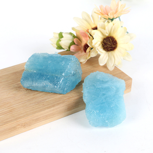 Cristal de Aguamarina Azul Natural de Alta Calidad, Piedra en Bruto, Bloque de Cuarzo para Joyería - Product Image 3