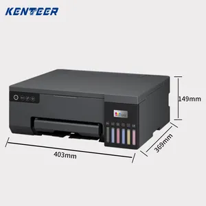 Kenteer L8058 printer dtf desktop resolusi tinggi mesin printer dtf untuk bisnis printer dtf