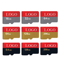 Kartu memori SD kartu TF C10 U3 A1 A2 1TB 512GB 256GB 64GB 32GB 16GB 8GB 4GB 2GB 512MB 256MB hitam