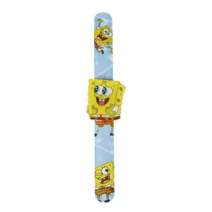 Cartoon Kid Watch Cartoon schöne Uhren armbanduhren Silikon Armband Clap Uhr für Kinder