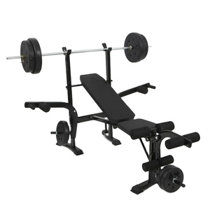 Multifunctionele Zitbank Gym Verstelbare Helling Preacher Curl Bench Bodybuilding Fitness Plat Gewicht Plat Bankje