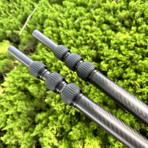Poteau télescopique en Fiber de carbone Poteaux télescopiques 60Ft 10M Mât 20 pieds <span class=keywords><strong>45</strong></span> Nettoyage de vitres 15M Robuste pour Yacht Arecanut 20M - Product Image 6
