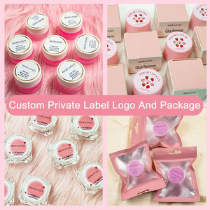 Dissolvant de colle pour cils Peach Strawberry Aloe Scent Gel Jelly Cream Lash Extension Glue Remover - Product Image 6