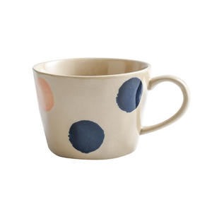 Tasse à café en céramique de Chaozhou à pois, style japonais, faite à la main, design cartoon, pour usage domestique - Product Image 3
