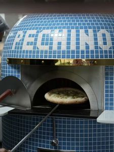 Four à pizza commercial de grande taille, de type napolitain, italien, à bois, en briques, à combustion de bois, extérieur, au charbon de bois, électrique, au gaz, pour restaurant - Product Image 6