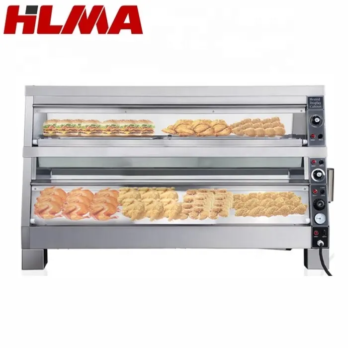 KFC Style electric automatic food warmer display