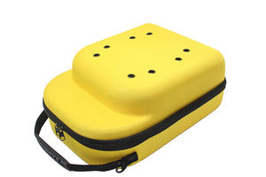 Étui de protection en EVA jaune vif pour petits appareils électroniques, boîte de rangement rigide antichoc avec logo personnalisé et insert en mousse - Product Image 6