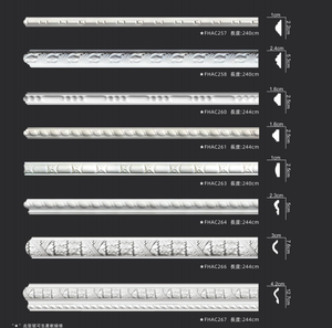 <span class=keywords><strong>Orac</strong></span> <span class=keywords><strong>Decor</strong></span> | Panneau en polyuréthane haute densité/Rail de chaise/Moulure de lambris | Moulures de plafond en PU blanc apprêté de 78 "de long - Product Image 5