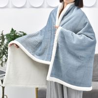 Nouvelle arrivée, couverture en raschel moderne et simple pour la maison, 100% polyester tricoté, personnalisable, multifonctionnelle, super douce, pour toutes les saisons