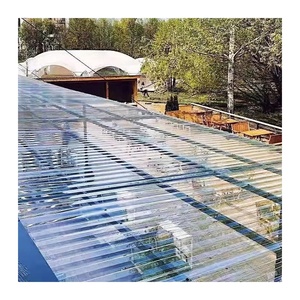 Clear UV Protection Custom Size Greenhouse Sheet Polycarbonate Plastic Pc Solid Corrugated Polycarbonate Roof Tiles Price