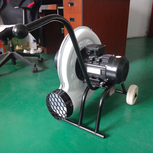 Chariot d'extraction d'échappement mobile industriel résistant à la chaleur 1000°C, à haut débit d'air, faible bruit, prêt à l'emploi pour test moteur - Product Image 3